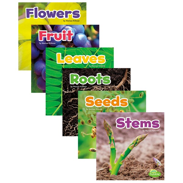 Little Pebble Plant Parts, Set of 6 books 9781977111043 - main
